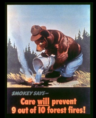 Smokey the Bear Poster